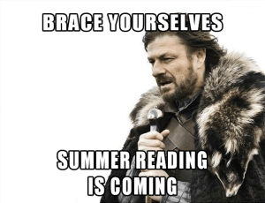 summer reading meme game of thrones